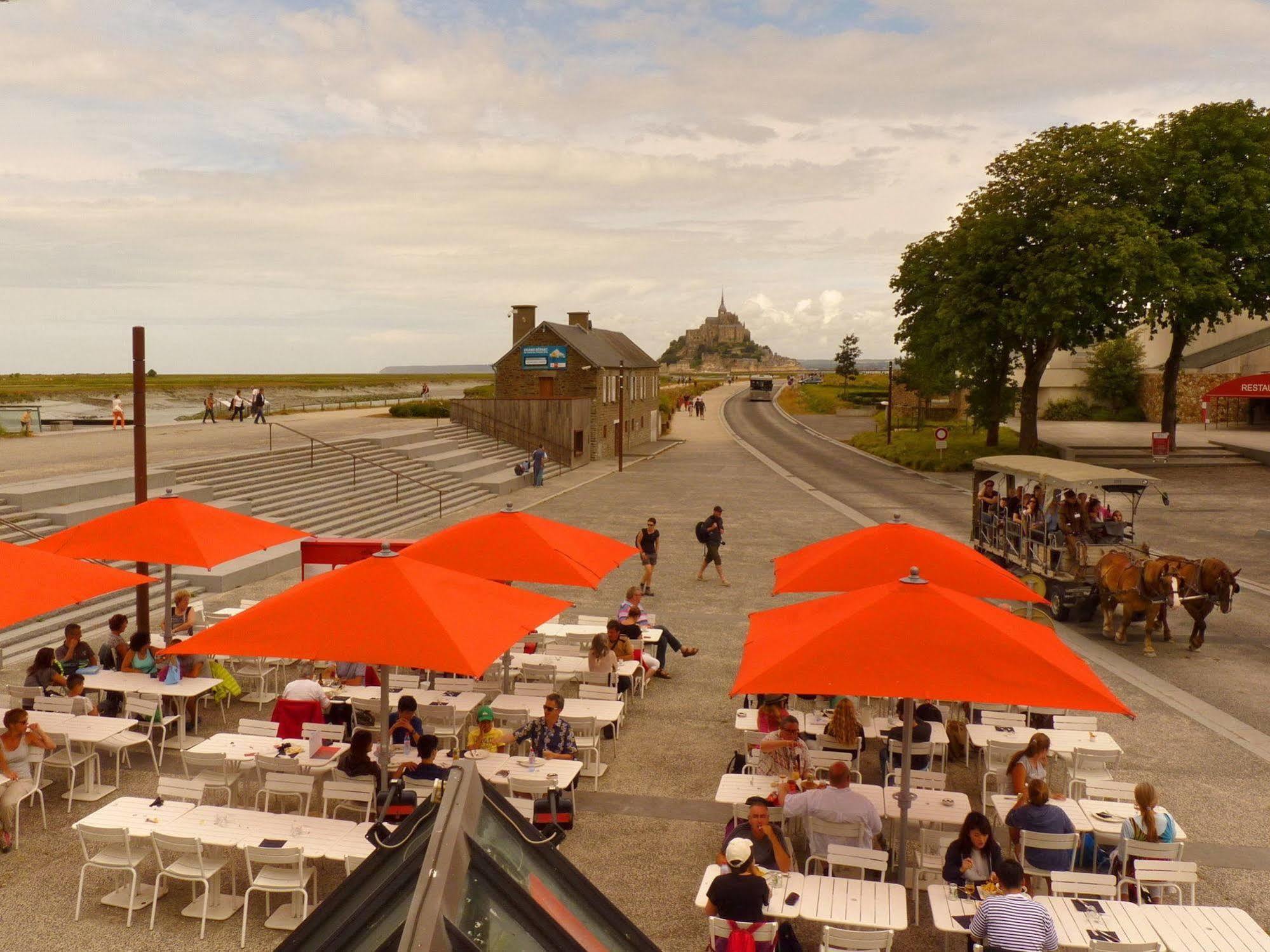 Hotel De La Digue Mont-Saint-Michel Luaran gambar
